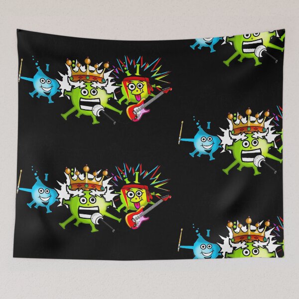 Item preview, Viralika, the trendy rock band, rehearsing for their concerts designed and sold by simonsitos.