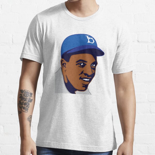 Jackie Robinson #42 Essential Tee M / Triblend Blue