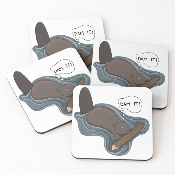 Item preview, Beaver Thoughts designed and sold by Fluffalo-Roam.