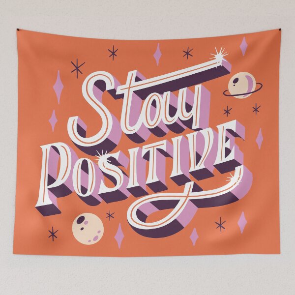 Item preview, Stay Positive designed and sold by Mind Loves.