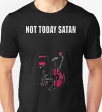 not today satan air assault bike crossfit shirt Unisex T-Shirt
