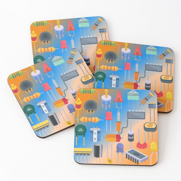 Item preview, Electronic Components Family Members designed and sold by EngineersArt.