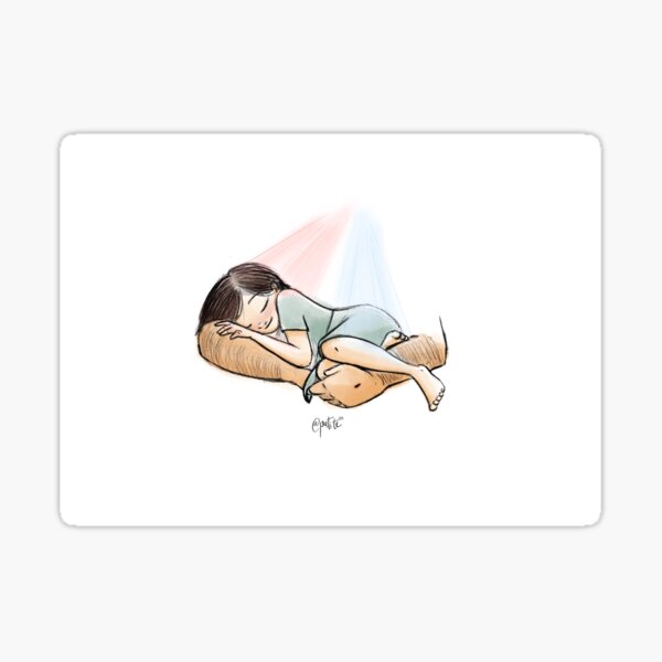In arms Sticker