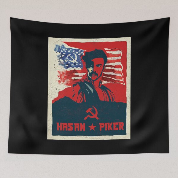 Item preview, Vintage Twitch Streamer Hasan Piker Retro Style designed and sold by Tami Makayla.