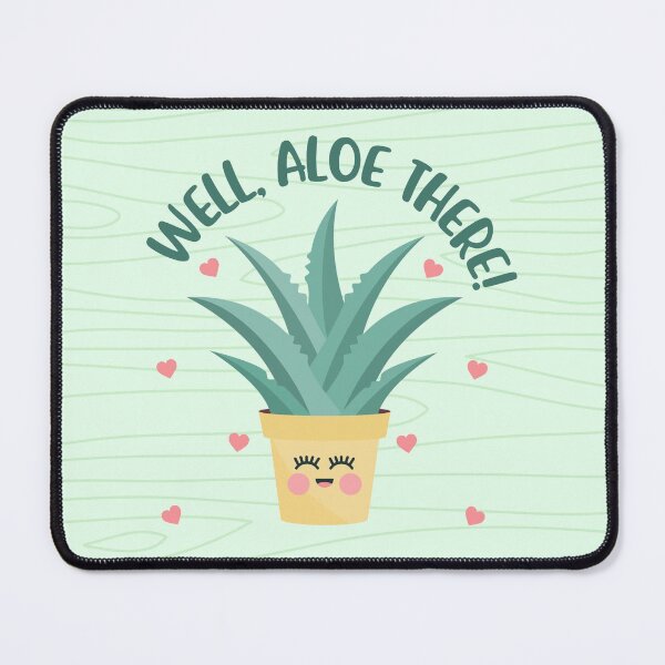 Item preview, Well Aloe There Punny Plant designed and sold by seasonings.