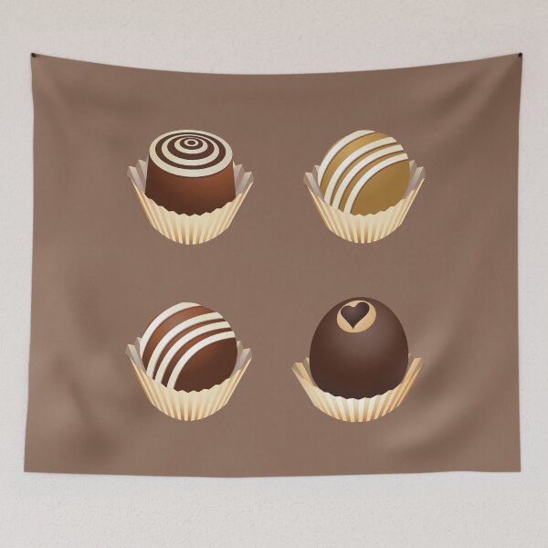 Item preview, Chocolate Truffles Candy Sticker Pack 1 designed and sold by MarikaJohnson.
