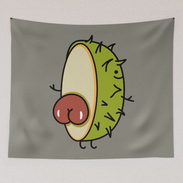 Item preview, Funny chestnut shows buttocks designed and sold by spontania.