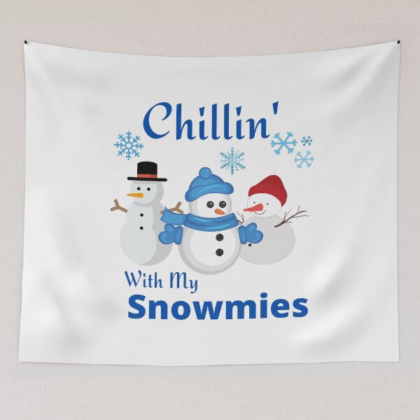 Item preview, Chillin' With My Snowmies designed and sold by ecdato.