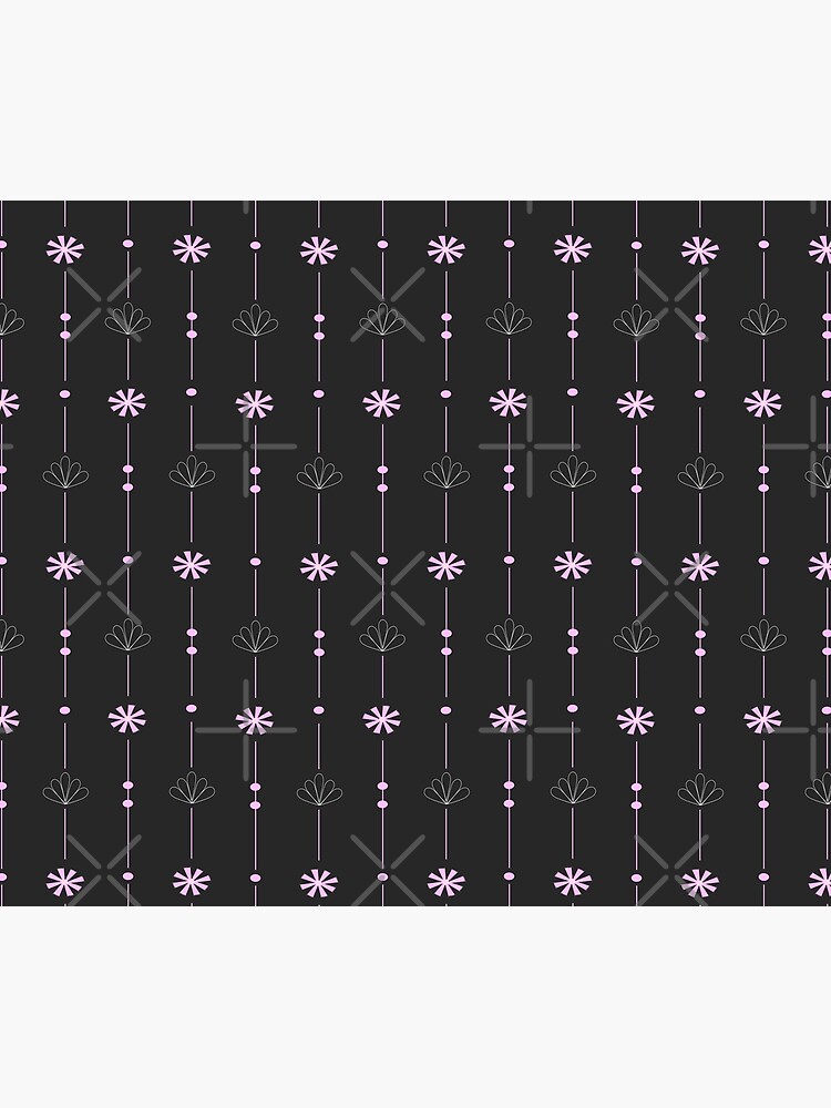 Thumbnail 2 of 2, Duvet Cover, Minimalistic Floral Pattern MCM designed and sold by CarlaBaremb.