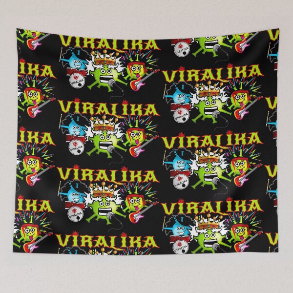 Item preview, Viralika, the trendy rock band, rehearsing for their concerts designed and sold by simonsitos.