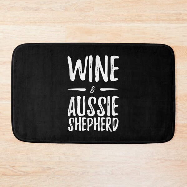 Item preview,  Wine Australian Shepherd Gift Idea designed and sold by rubysheila.