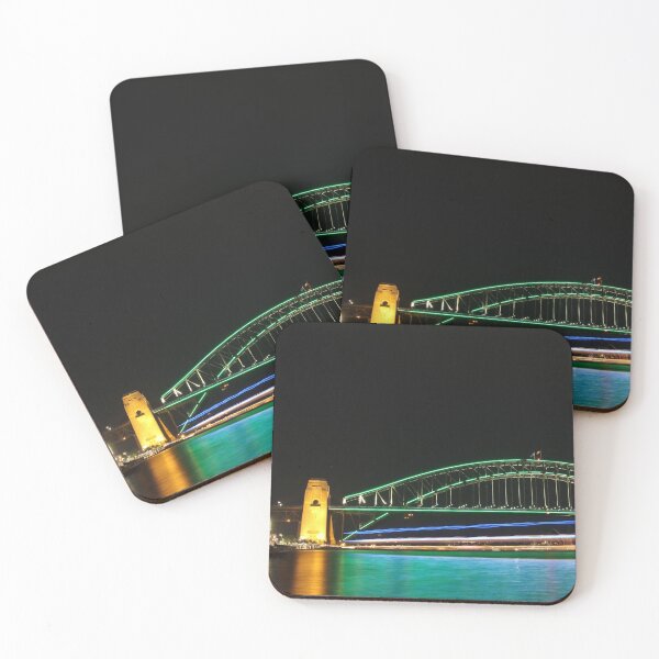Item preview, Sydney Harbour Bridge during Vivid Sydney 2017 designed and sold by ItsDanielShaw.