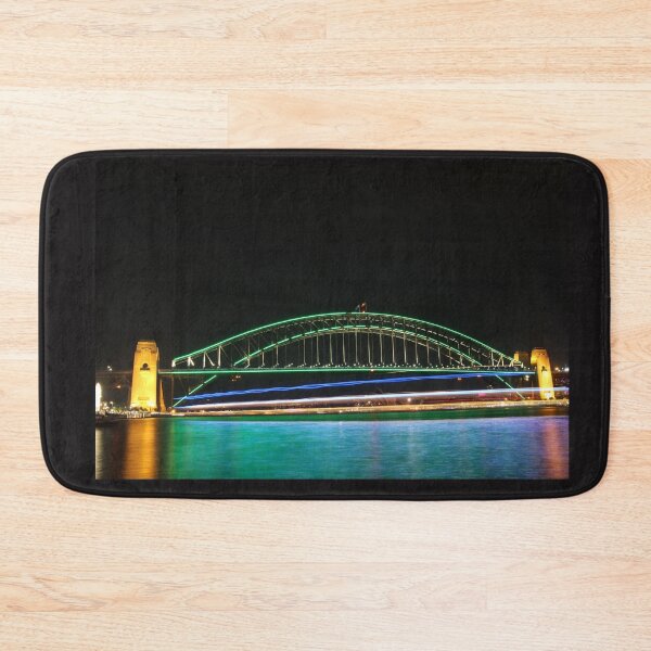 Item preview, Sydney Harbour Bridge during Vivid Sydney 2017 designed and sold by ItsDanielShaw.