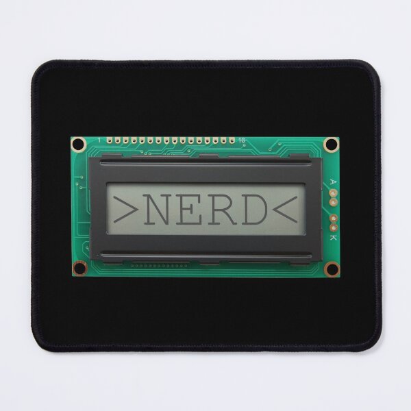 Item preview, Nerd on an LCD Screen designed and sold by EdgyDesignForU.