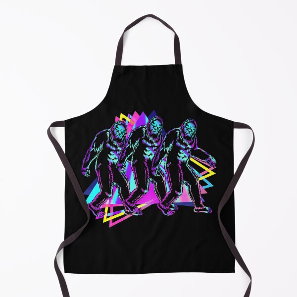 Item preview, Vaporwave Aesthetic Big Foot, 3 bigfoots designed and sold by funnytshirtemp.