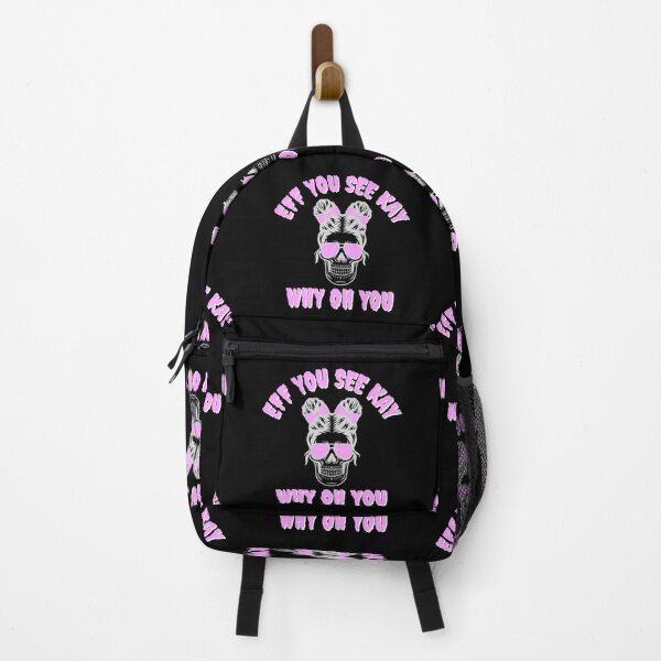 Item preview, Eff You See Kay Why Oh You Messy Bun Sunglasses Skeleton Pink designed and sold by Vibbin4Life33.
