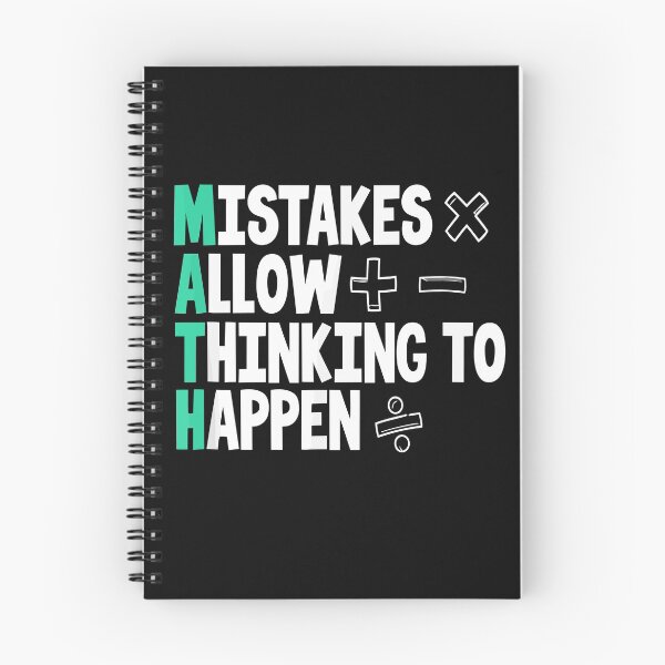 Item preview, Mistakes allow thinking to happen shirt, Math Lover Shirt, Teacher Gift, Mathematics School, Funny TShirt , Algebra shirt, Geometry tee shir designed and sold by ayoubker.