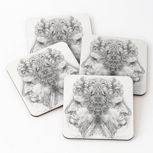 Item preview, Double Faced Man with two faces designed and sold by hockeng.