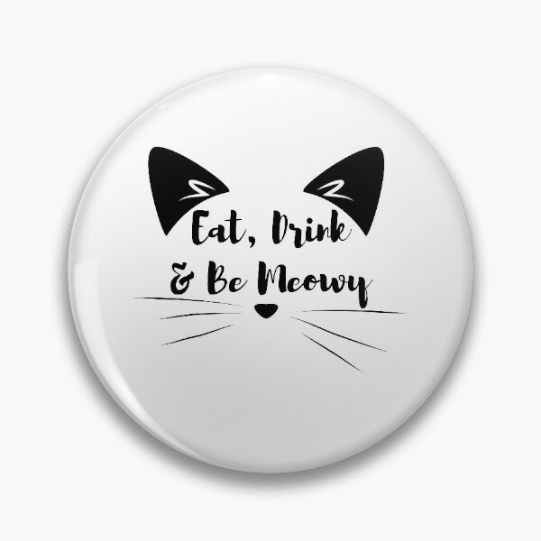 Item preview, Eat drink and be meowy Funny Cat Christmas  designed and sold by felric.
