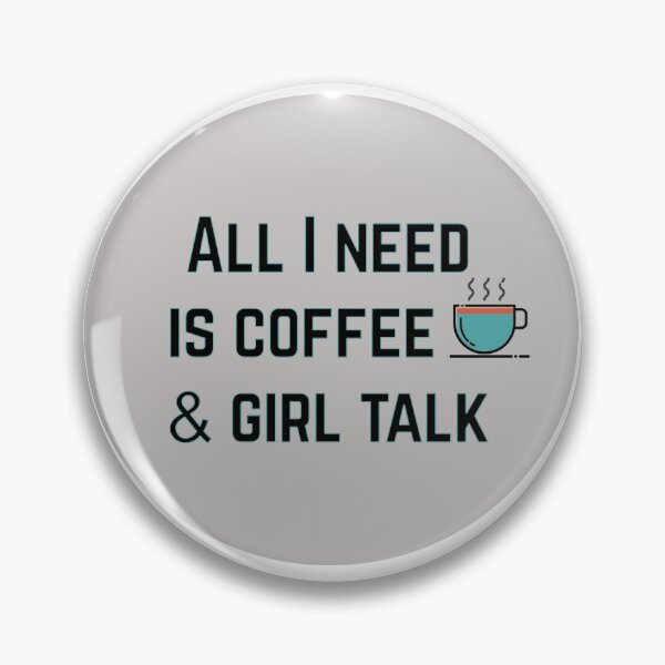 Item preview, Coffee and Girl Talk designed and sold by ThePurpleFrog.
