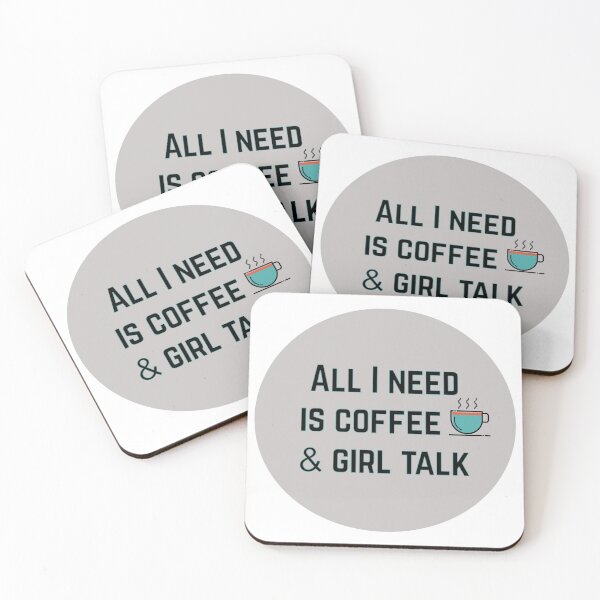 Item preview, Coffee and Girl Talk designed and sold by ThePurpleFrog.