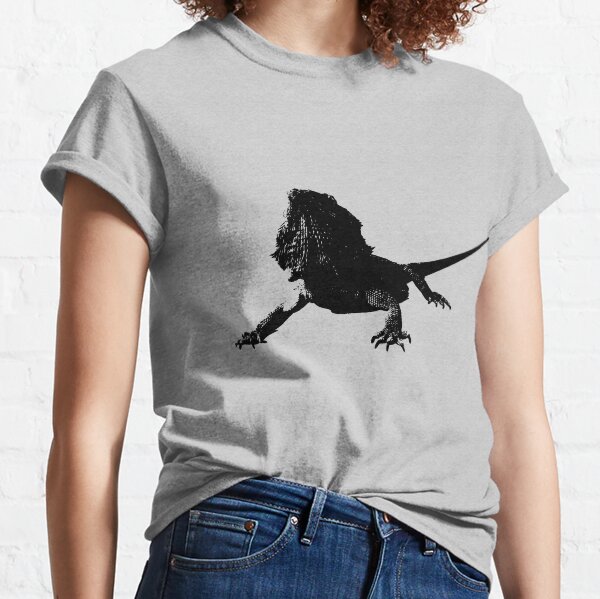 Bearded Dragon - Little Dinosaur - Cool Reptile Pet Graphic Classic T-Shirt