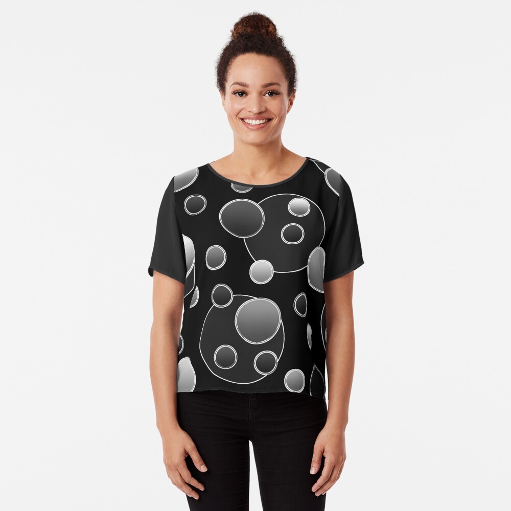 Circle Magic Chiffon Top