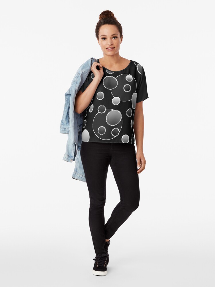 Alternate view of Circle Magic Chiffon Top