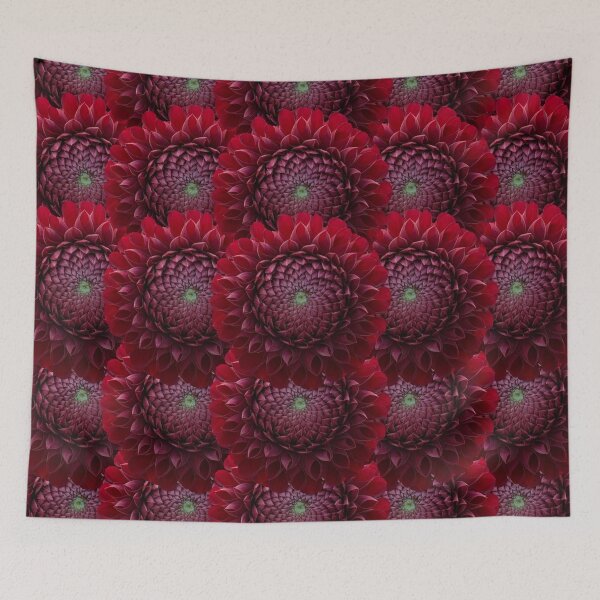 Item preview, Red Dahlia Flower Still Life Floral Photography designed and sold by CottoVerdi.