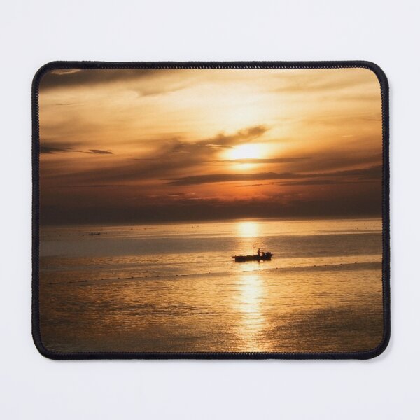 Item preview, Sunset with boat from a distance designed and sold by FindYouByZ.