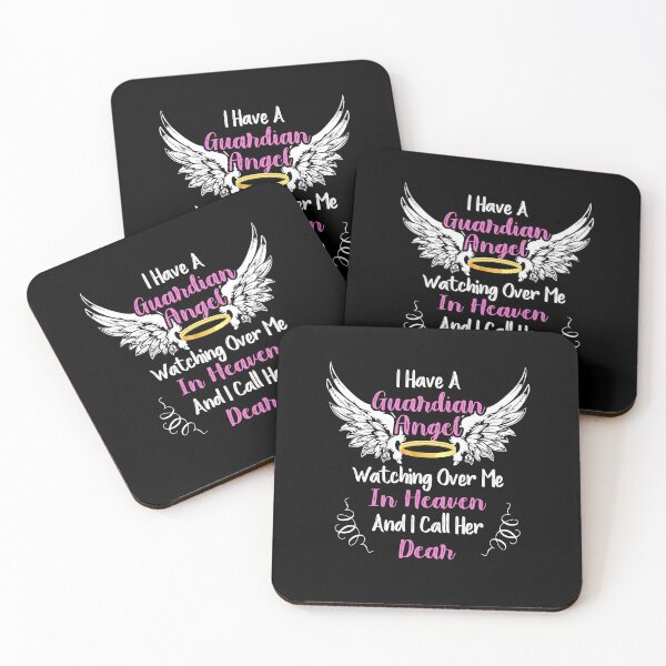 Item preview, I Have a Guardian Angel In Heaven I Call Her Dear Memorial designed and sold by Dressed For  Duty.