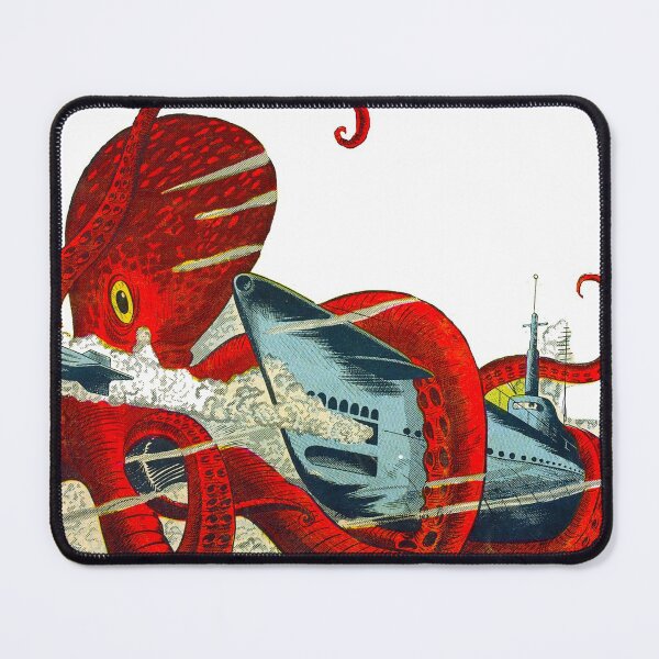 Item preview, Atomic Sub vintage comic book, Giant Octopus, Submarine, Ocean, Torpedo,  designed and sold by Nostrathomas66.