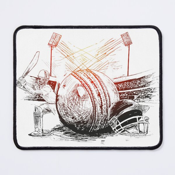 Item preview, Cricket Player Fashion Sports Art Drawing Cricket designed and sold by elhefe.