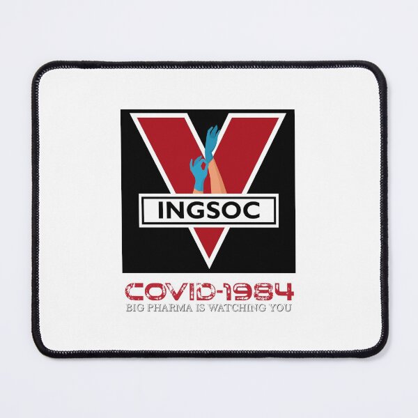 Item preview, COVID-1984 (Big Pharma Version) designed and sold by The Levee Designs.