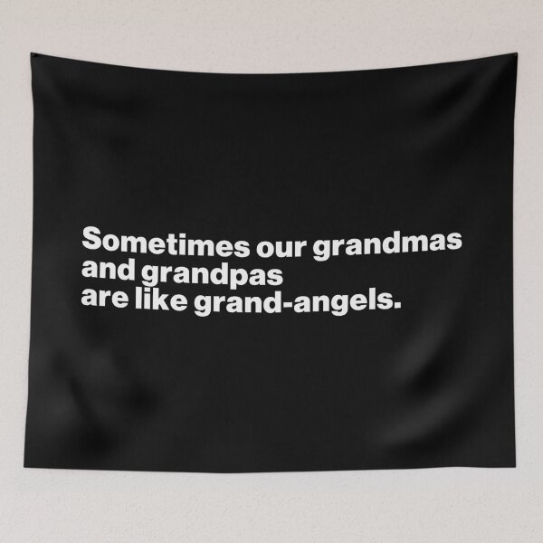 Item preview, Grandparents grand-angels Quotes designed and sold by dualogy.