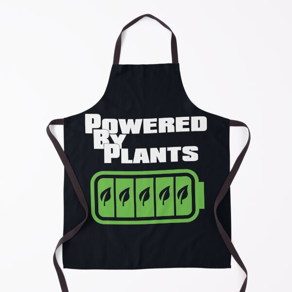 Item preview, Powered by Plants Funny Vegan Design designed and sold by TrndSttr.