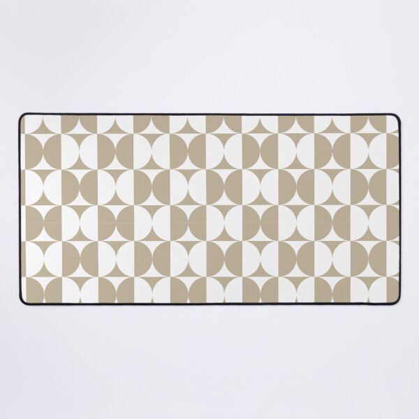Item preview, Retro Mondrian Grey Circle - Geometric Pattern designed and sold by SLGA-Designs.