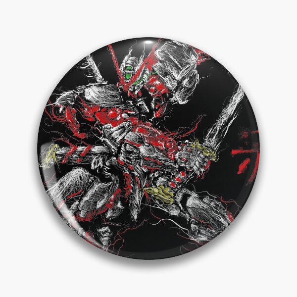 Item preview, Scribble Gundam Astray Red Frame designed and sold by line13artdesign.