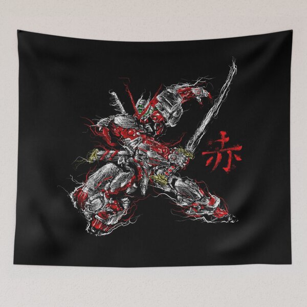 Item preview, Scribble Gundam Astray Red Frame designed and sold by line13artdesign.