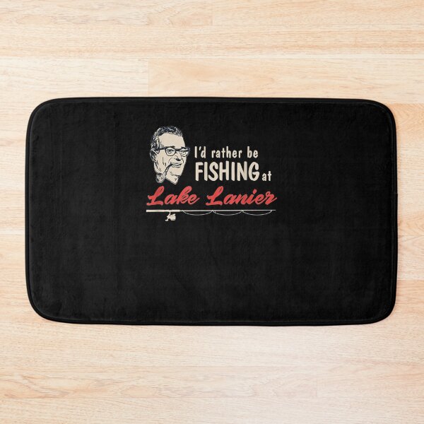 Item preview,  Lake Lanier Life Rather Fishing designed and sold by rubysheila.