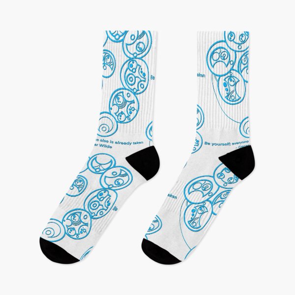 Item preview, Circular Gallifreyan - Be yourself; everyone else is taken - Oscar Wilde designed and sold by nonny.