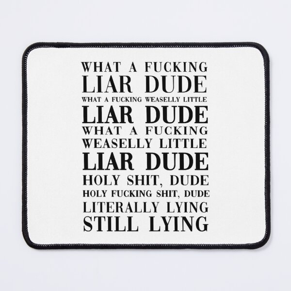 Item preview, Cute Hasan Piker What Liar Dude Sign Typography designed and sold by Tami Makayla.