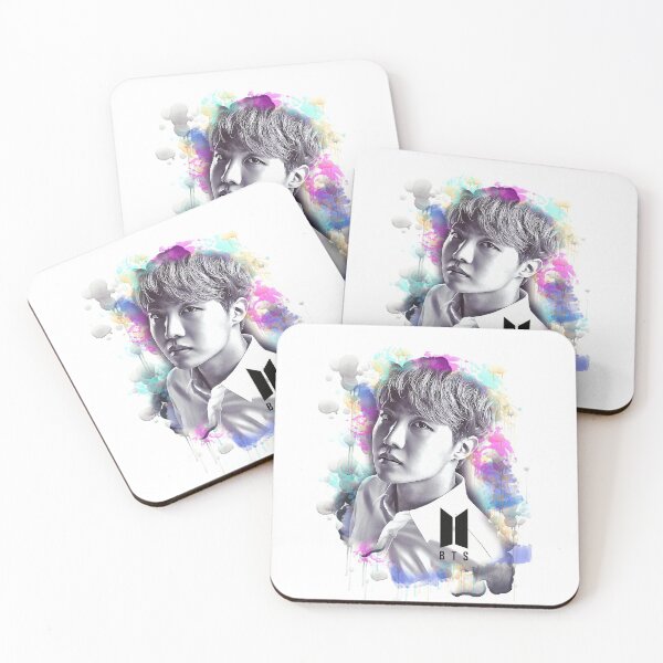 Item preview, BTS J-hope colorful art designed and sold by Lajibolalaa.