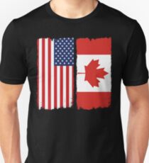 American Canadian Unisex T-Shirt