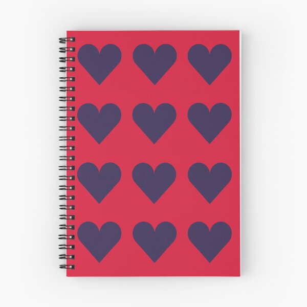 Item preview, Large NAVY BLUE and RED LOVE HEARTS designed and sold by RachelMacht.