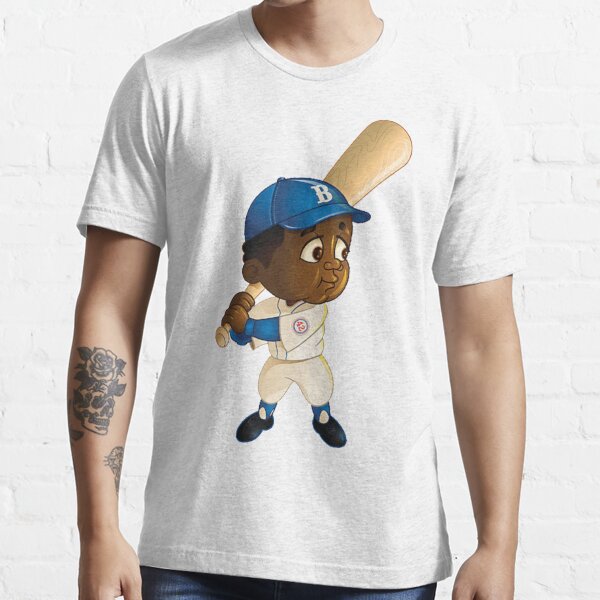 Jackie Robinson #42 Essential Tee M / Triblend Blue