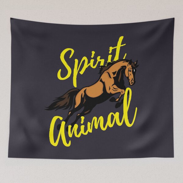 Item preview, Horse Spirit Animal for Horseback Riders and Equine Lovers designed and sold by TrndSttr.
