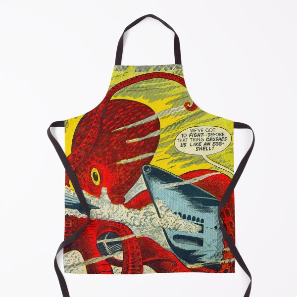 Item preview, Atomic Sub vintage comic book, Octopus, Submarine, Torpedo, Missile, Ocean, Underwater Creature designed and sold by Nostrathomas66.