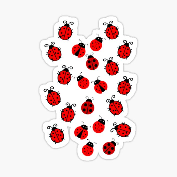 Hurst Ladybug sticker decal old school aircooled samba bus lady beetle bird 5" Hurst Ladybug sticker decal old school aircooled samba bus lady beetle bird 5"