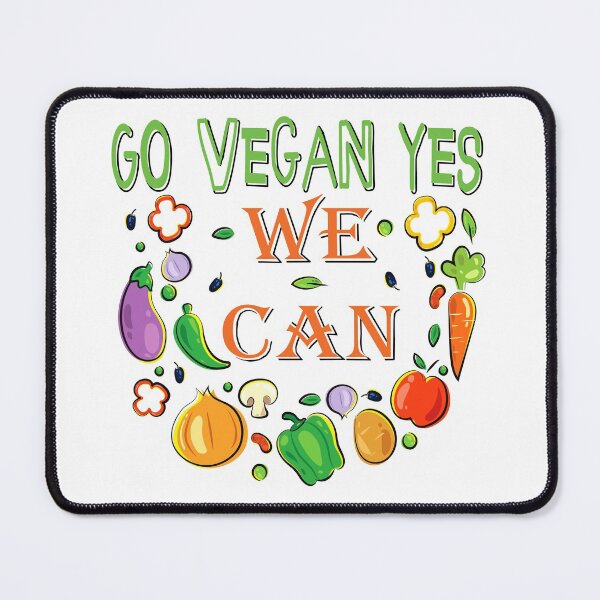 Item preview, Go Vegan Yes We Can designed and sold by MoSaid.